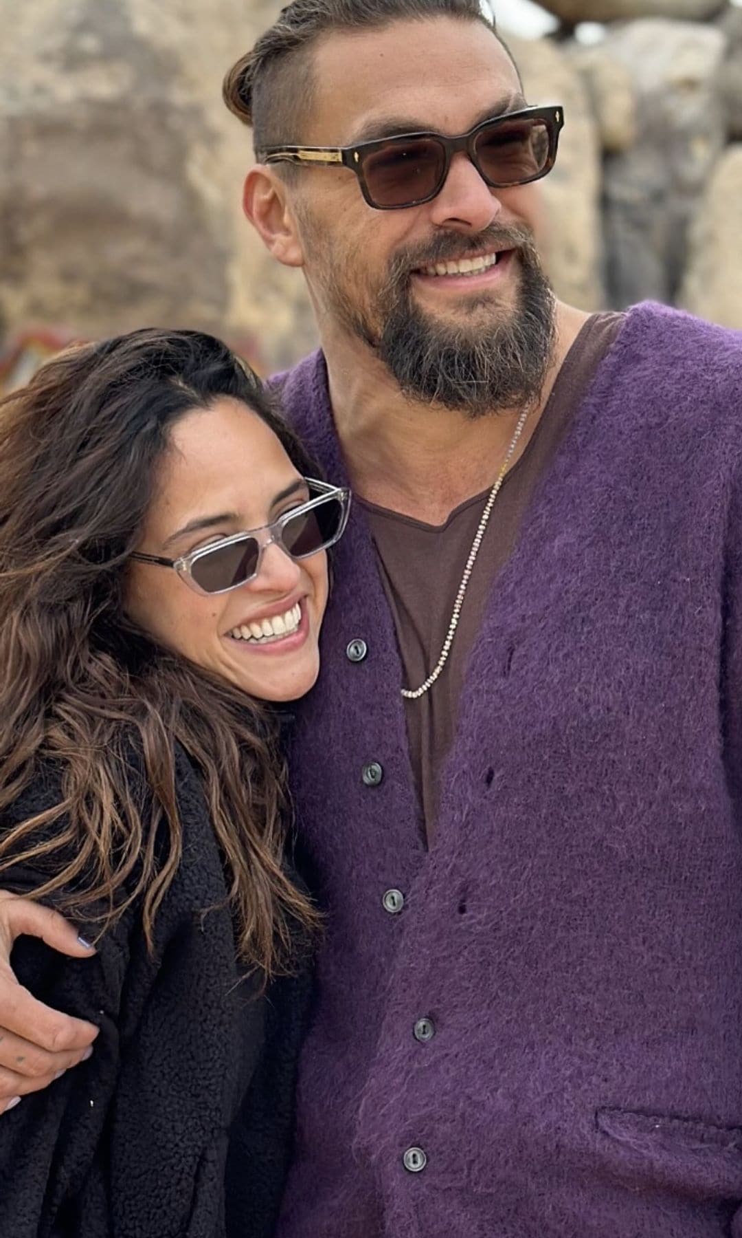 Arjona and Momoa have been dating for the past year