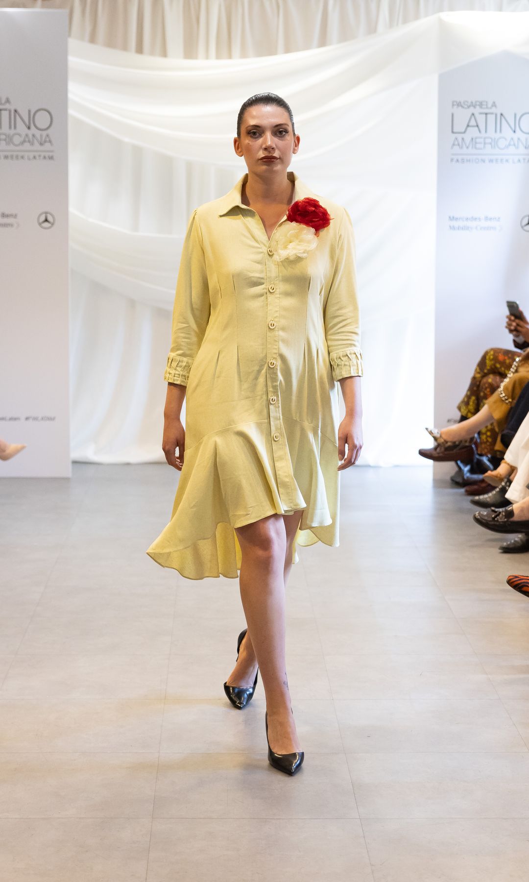 Designers Pamela and Fernando Acosta, Paulina Luna, and Anielka Monge headlined a high-glamour showcase in the heart of the Spanish capital’s Golden Mile.