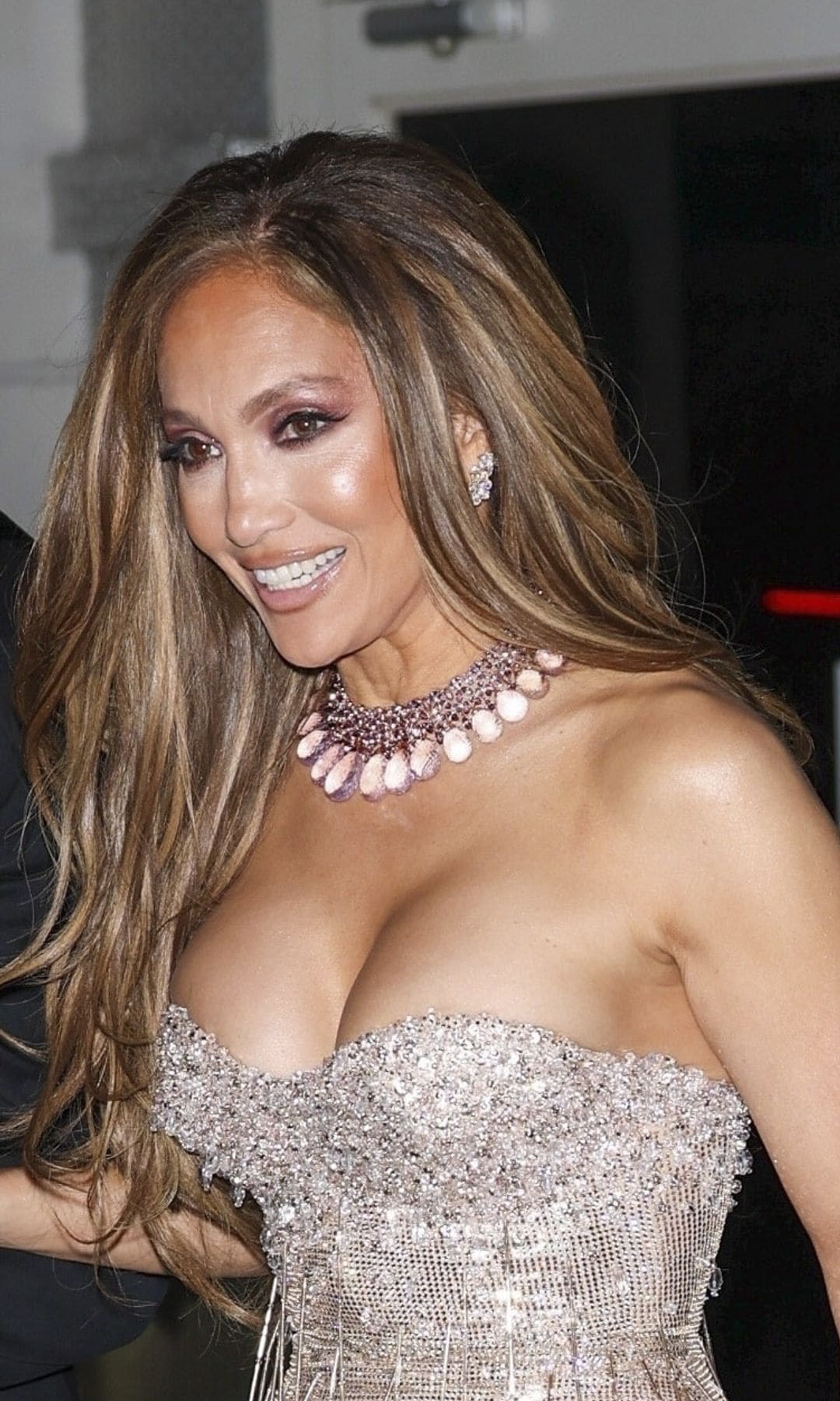 Jennifer Lopez’s dramatic afterparty look outshines her Golden Globes red carpet gown in corset and platforms