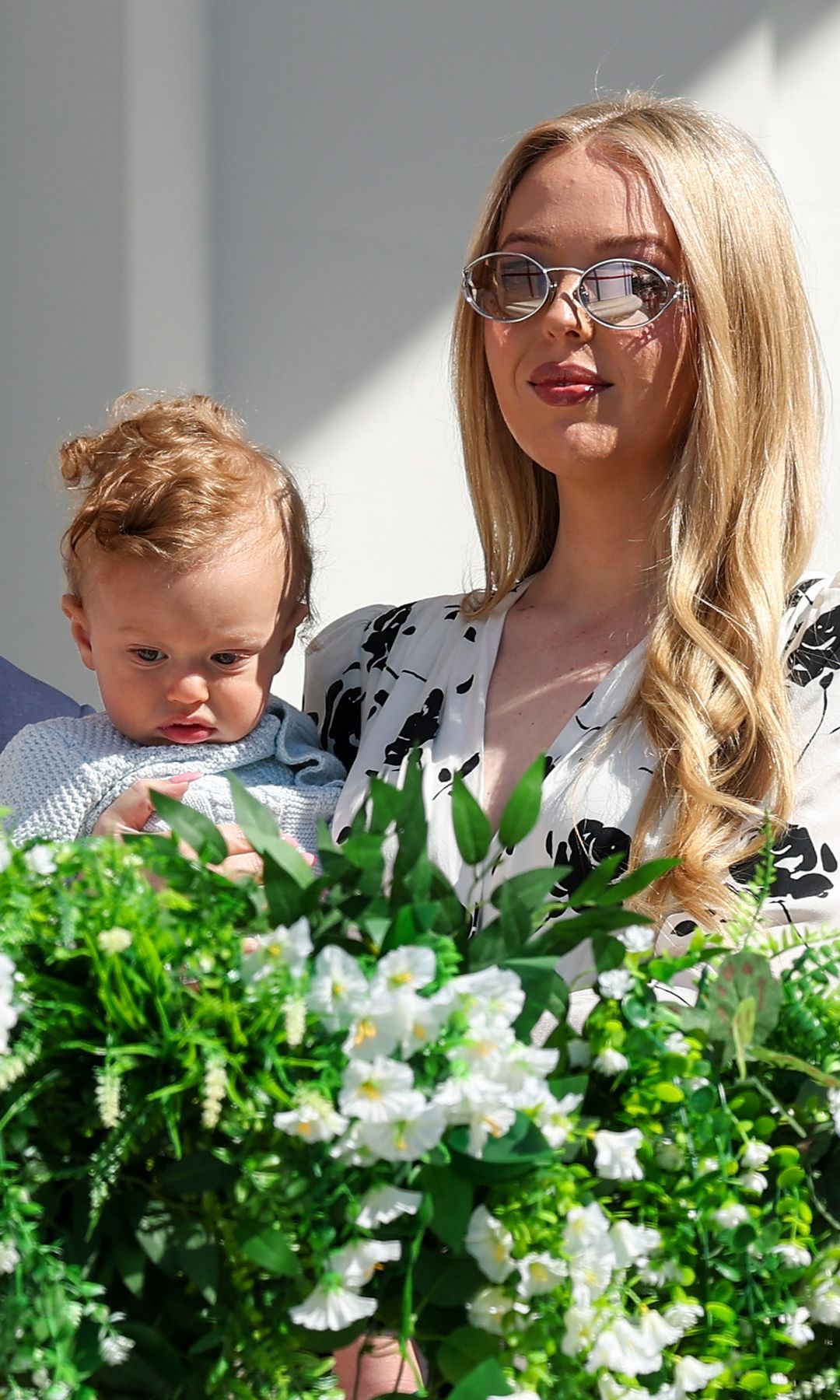Tiffany Trump shows off her trimmed waist in an elegant postpartum style at White House State Dinner