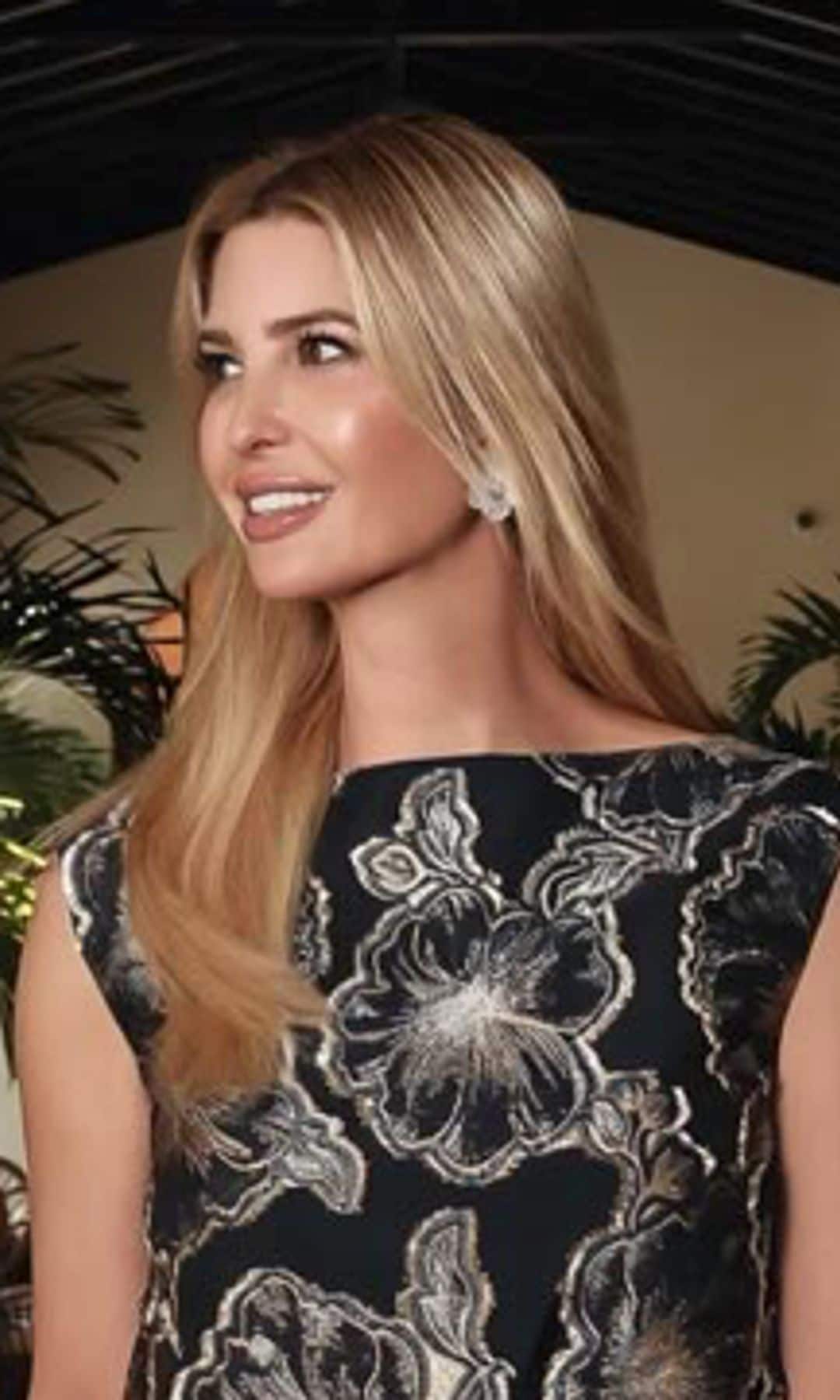 Ivanka Trump showed off her incredible figure in a floral two-piece ensemble during Art Basel outing