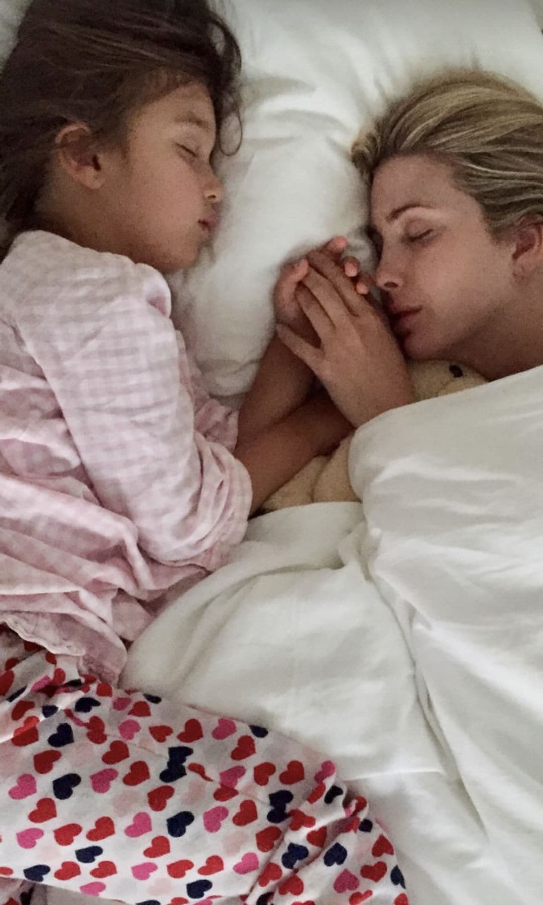 Arabella and Ivanka some years ago
