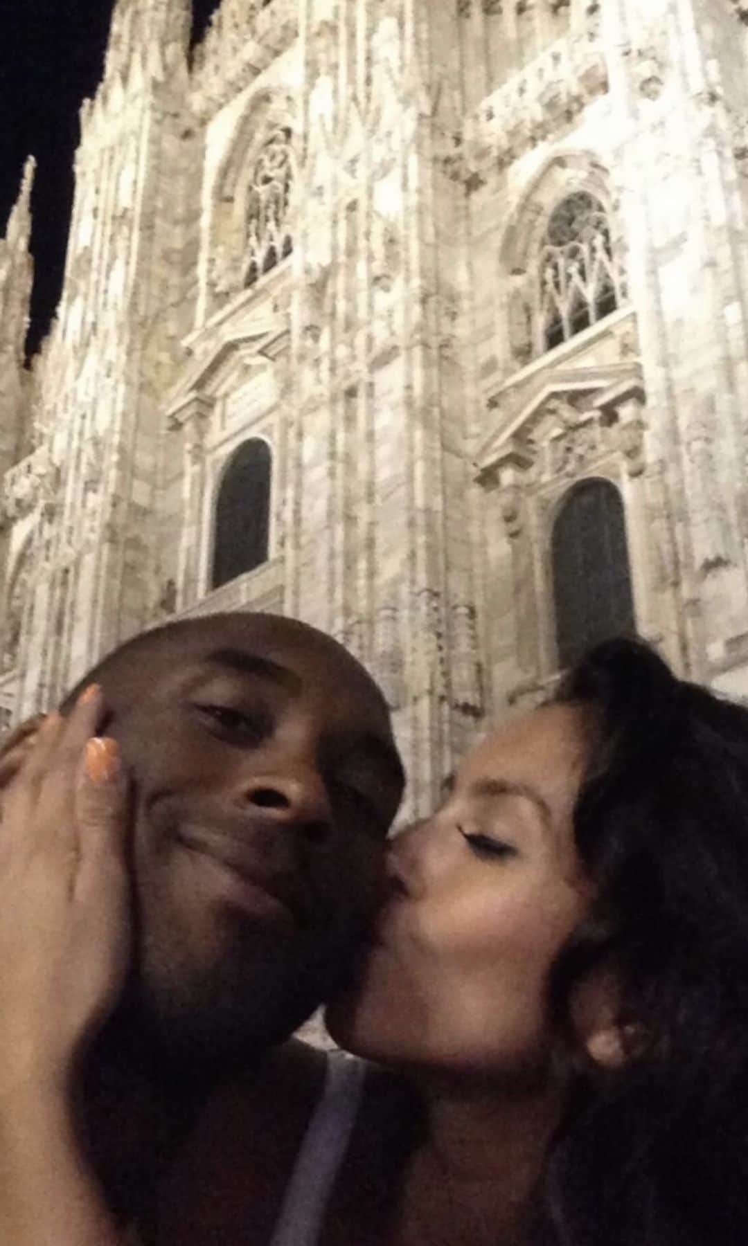 Vanessa shared a sweet photo of Kobe to commemorate his birthday