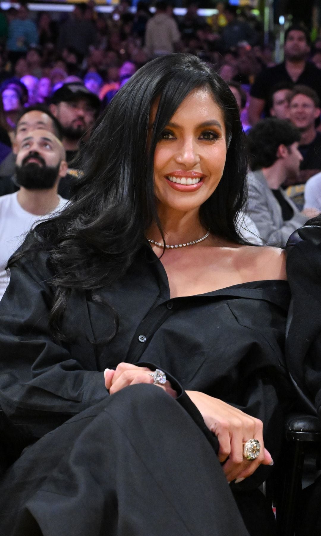 Vanessa and Natalia Bryant look like twins at the Baby2Baby gala