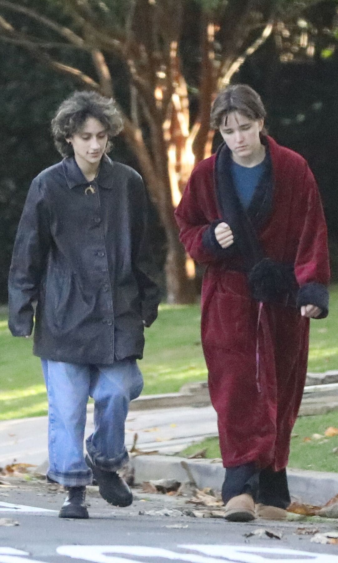 The pair have been close friends ever since their parents got married