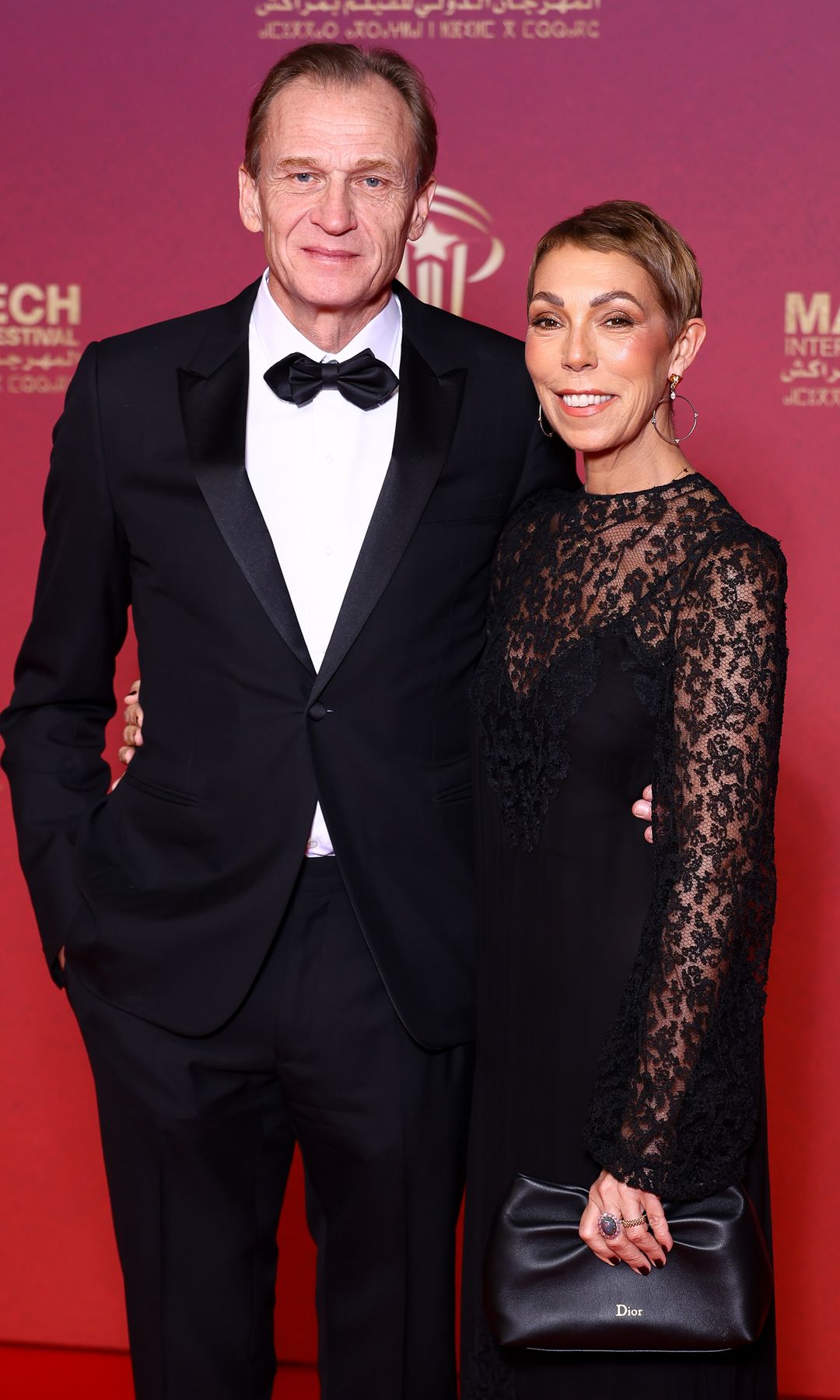 Nicolas Altmayer and Mathilde Favier at the Marrakech International Film Festival in 2025