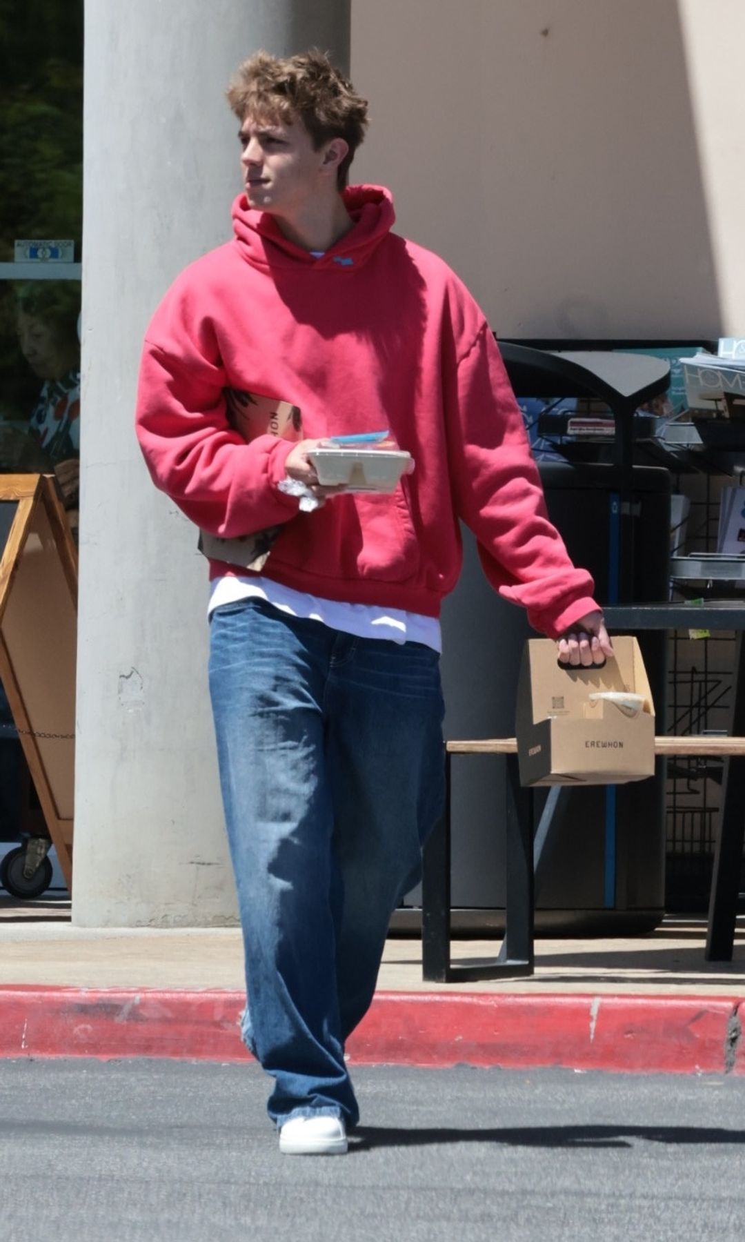 Jayden Federline was photographed showcasing his cool and laidback style