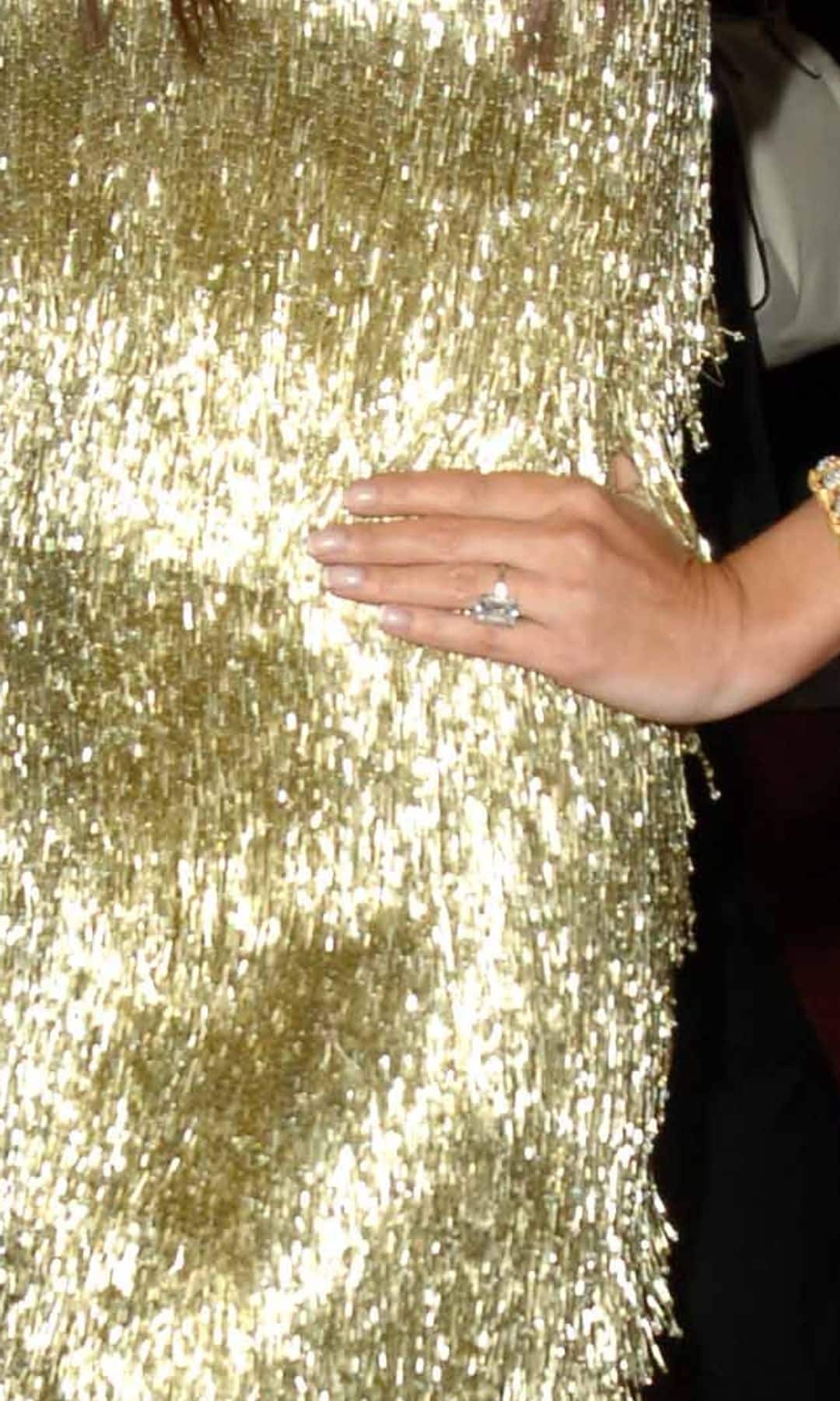 Close up Melania's Manicure