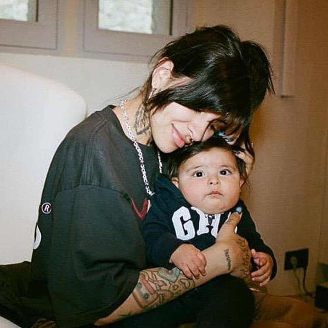 Cazzu reappears on social media with adorable snap of her and daughter Inti
