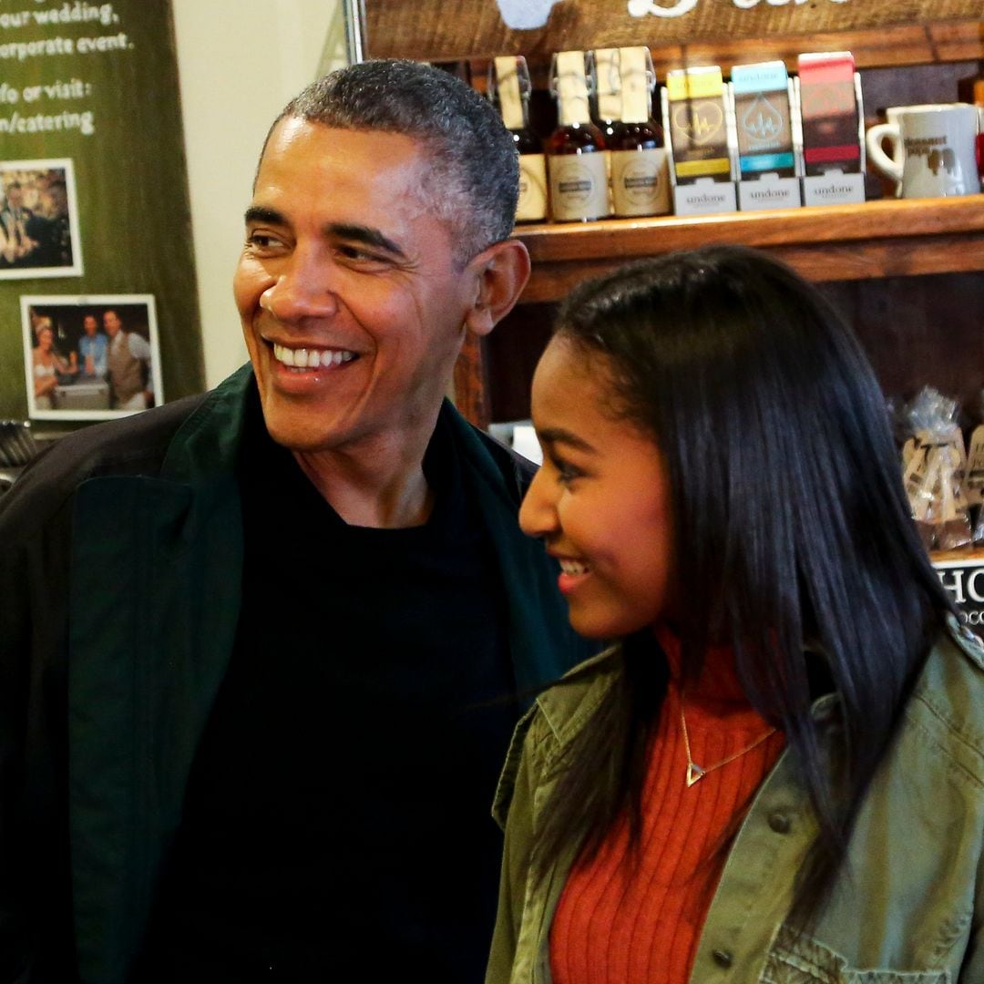 Barack Obama calls himself a 'girl dad' as he discusses the 'gift' of parenting Malia and Sasha