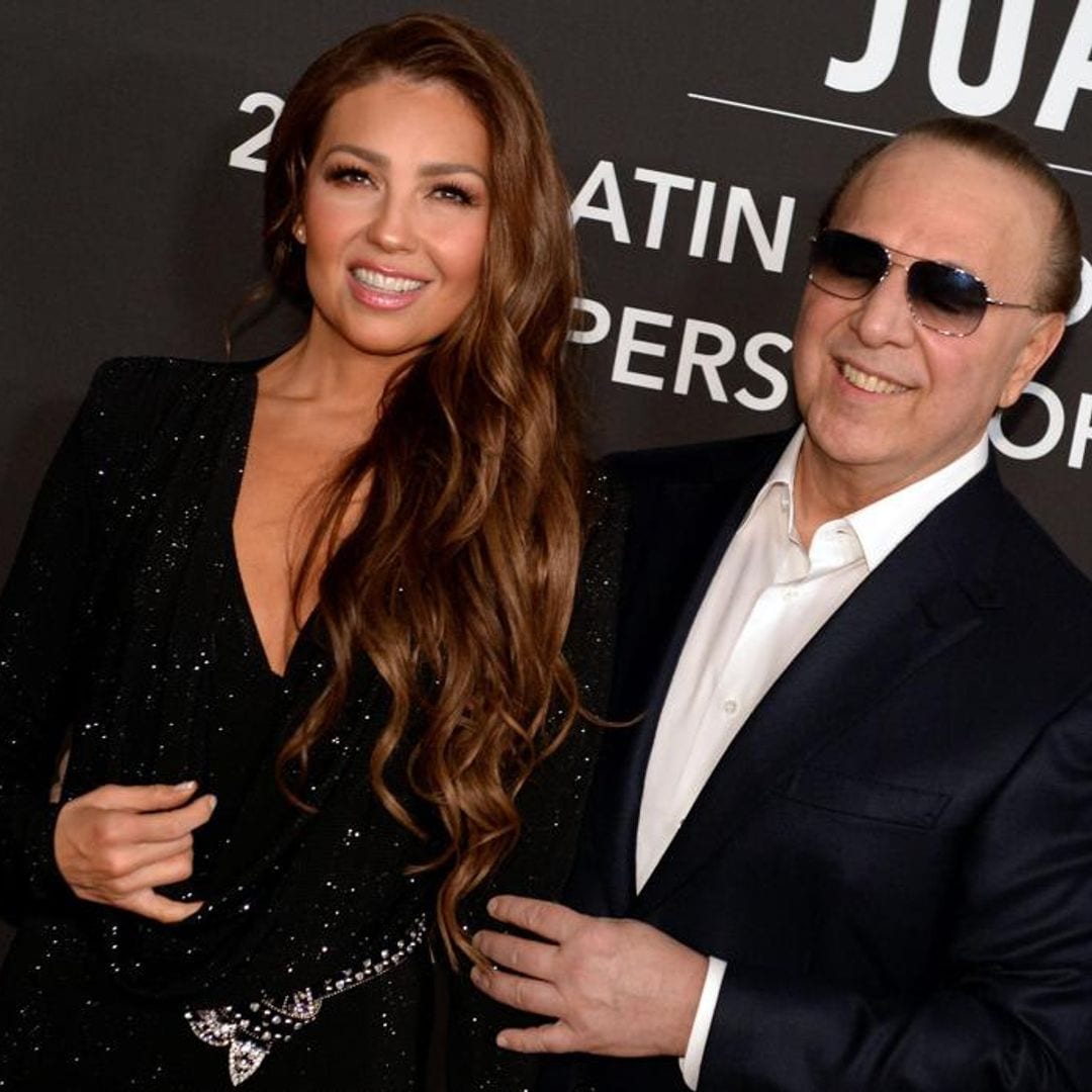 Thalia celebrates Tommy Mottola’s Birthday with a COVID-19 Update