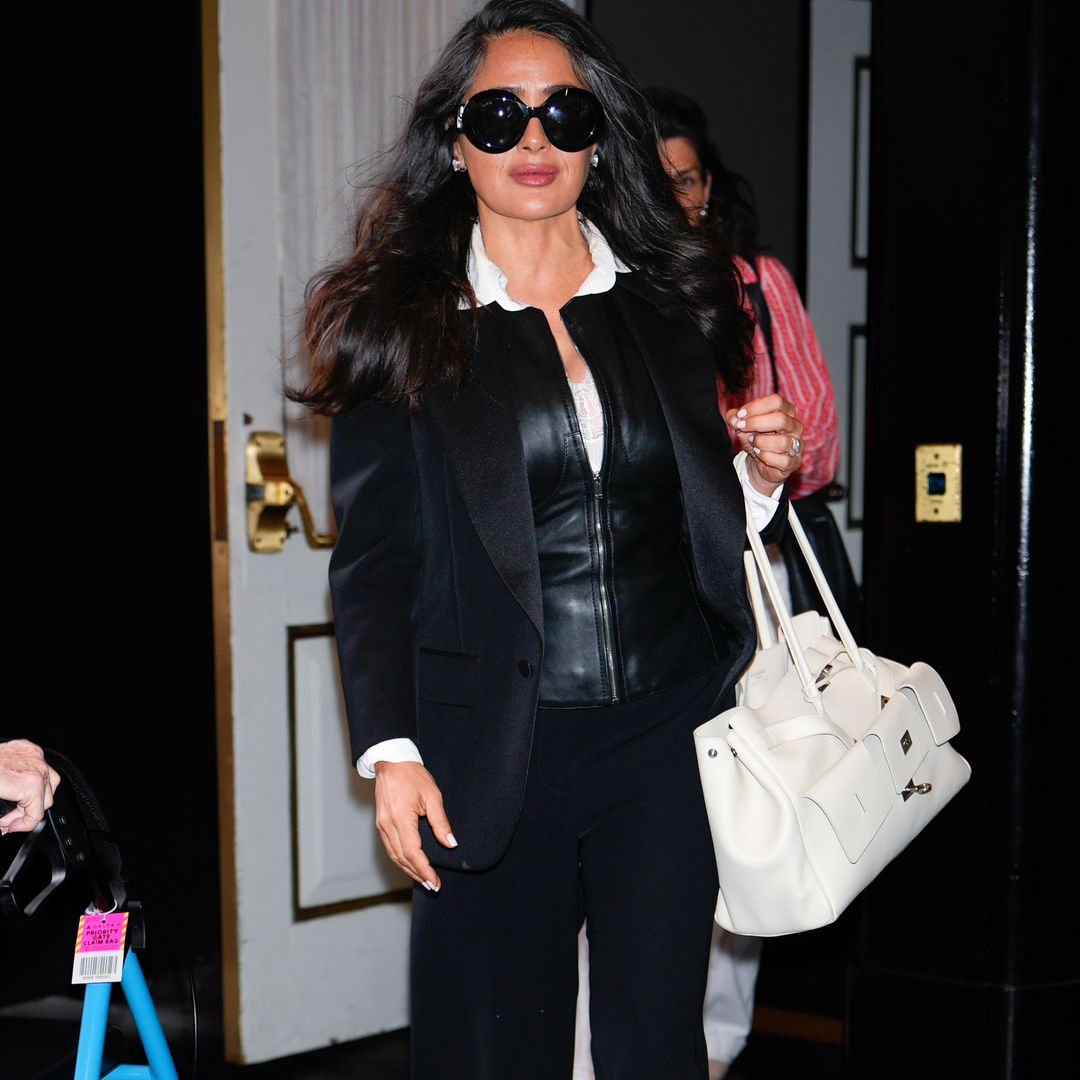 Salma Hayek keeps it cool in NYC after gushing about her bond with Blake Lively