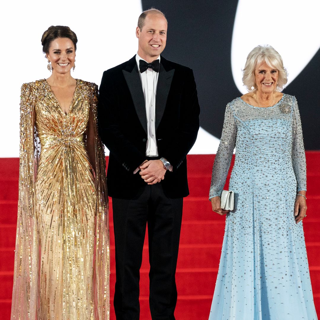 The Prince and Princess of Wales share a message for Queen Camilla