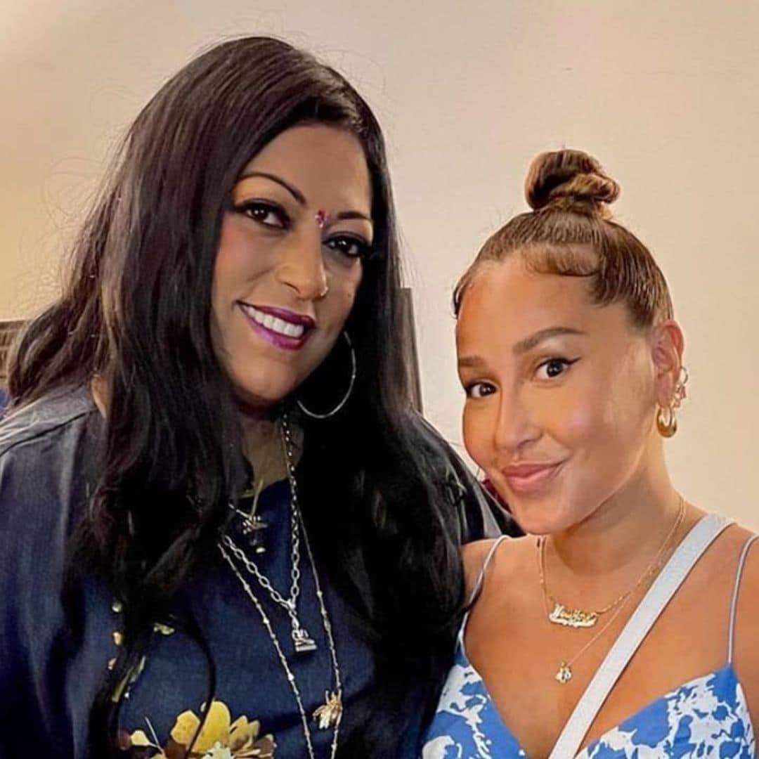 Listen to Adrienne Bailon Houghton amazing vocals while performing next to iconic salsa singer La India