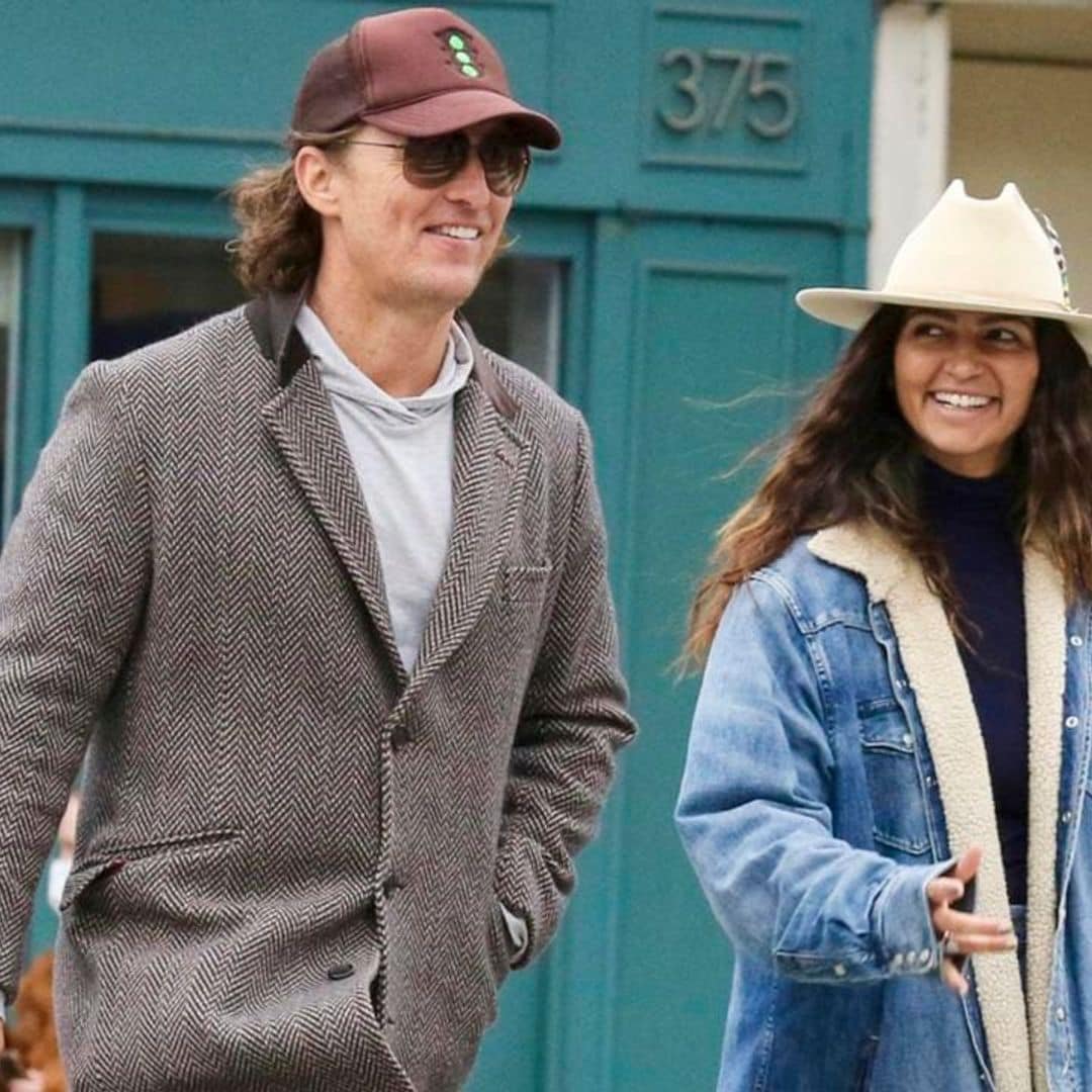 Matthew McConaughey and Camila Alves can’t stop smiling during New York outing