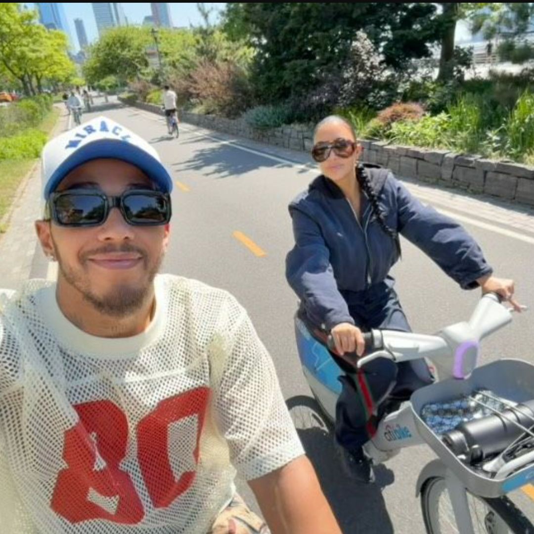 Lewis Hamilton gushes over girlfriend Kim Kardashian's children