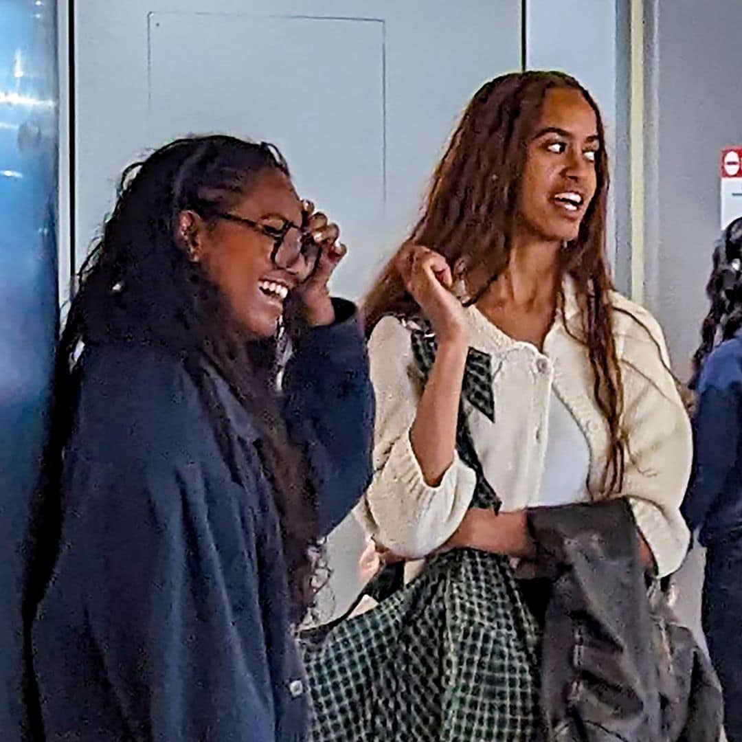 Sasha and Malia Obama join Michelle for sun-soaked getaway in Spain