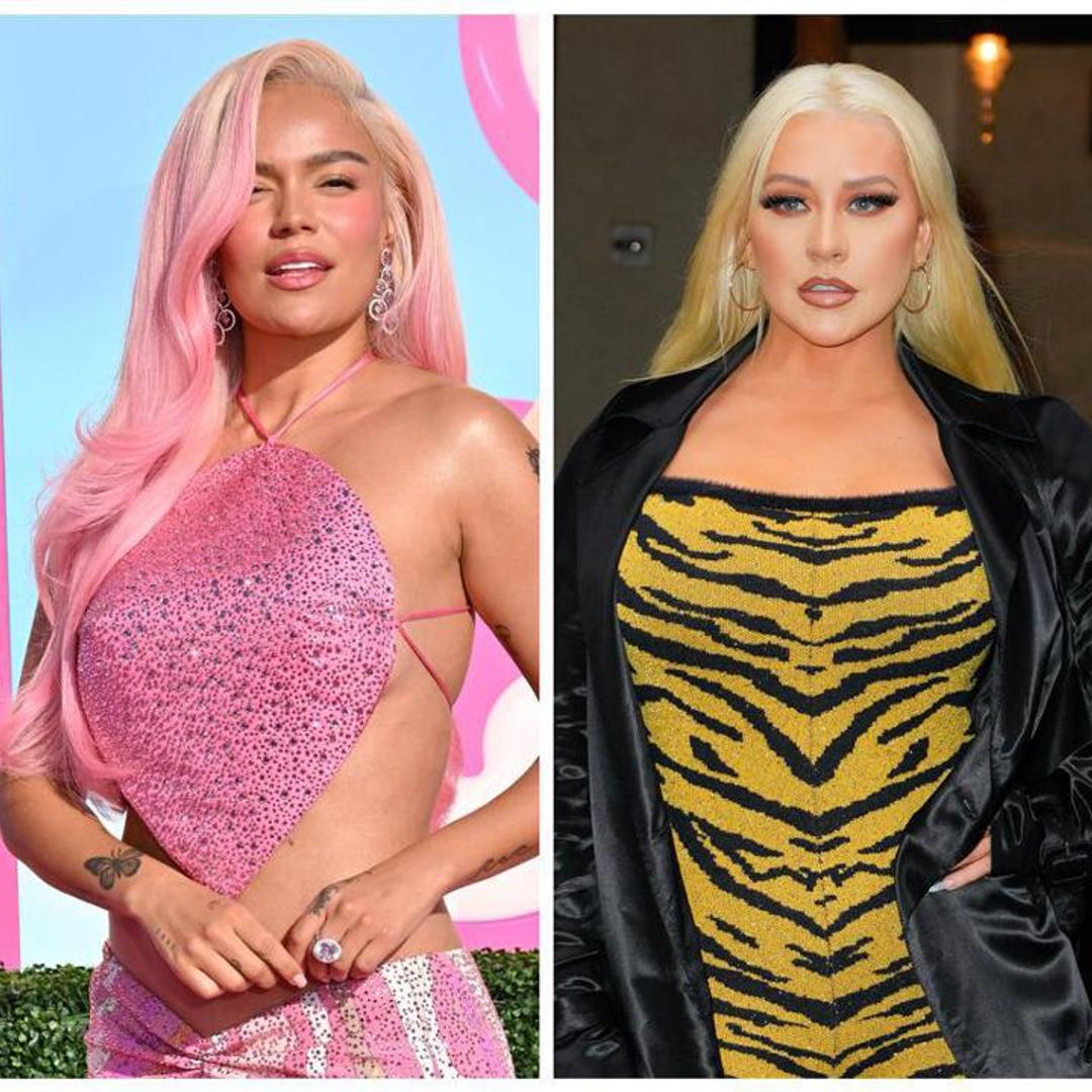 Karol G recreates Christina Aguilera’s ‘Dirrty’ hairstyle in new music video