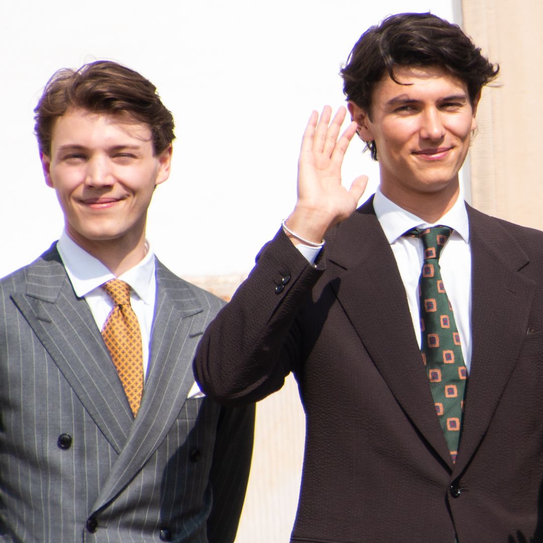 Nikolai of Denmark spends his Greek summer with the two people that matter most to him