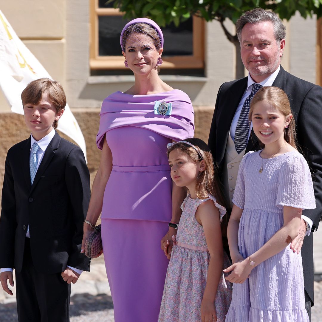 Princess Madeleine and daughter Princess Leonore coordinate for royal family gathering