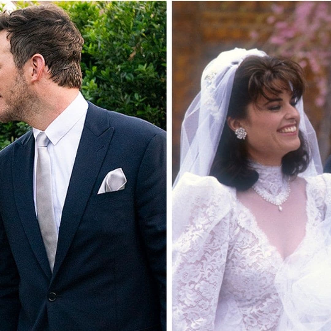 See Katherine Schwarzenegger's second wedding dress and what she 'borrowed' from mom Maria Shriver