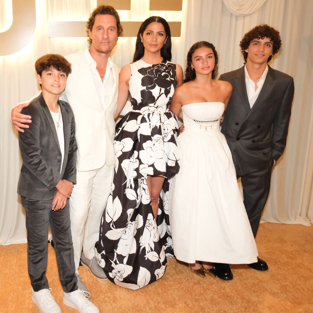 Matthew McConaughey proves just how strong his genes are in rare family photo