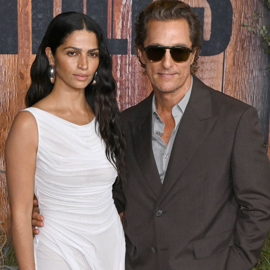 Matthew McConaughey’s wife Camila Alves and look-alike daughter Vida steal the spotlight in contrasting looks