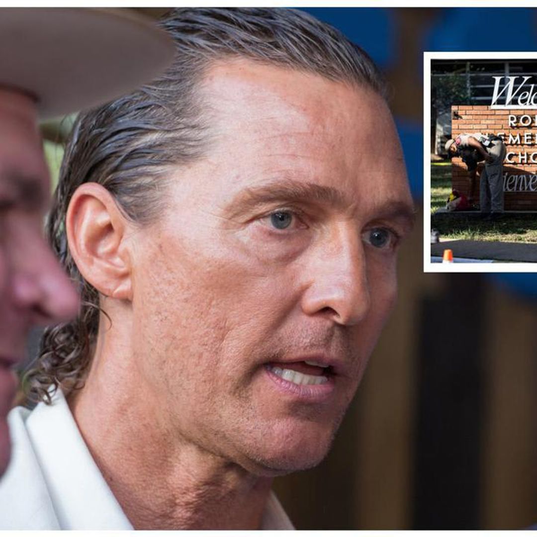 Matthew McConaughey shares emotional message following school shooting in his hometown