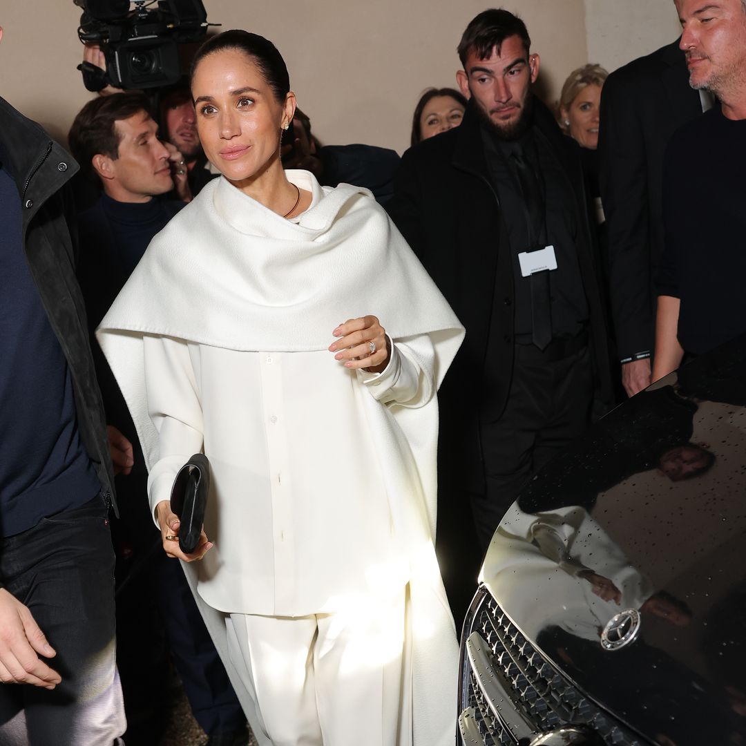 Meghan Markle’s surprise appearance in Paris as she returns to Europe after three years for the Balenciaga show