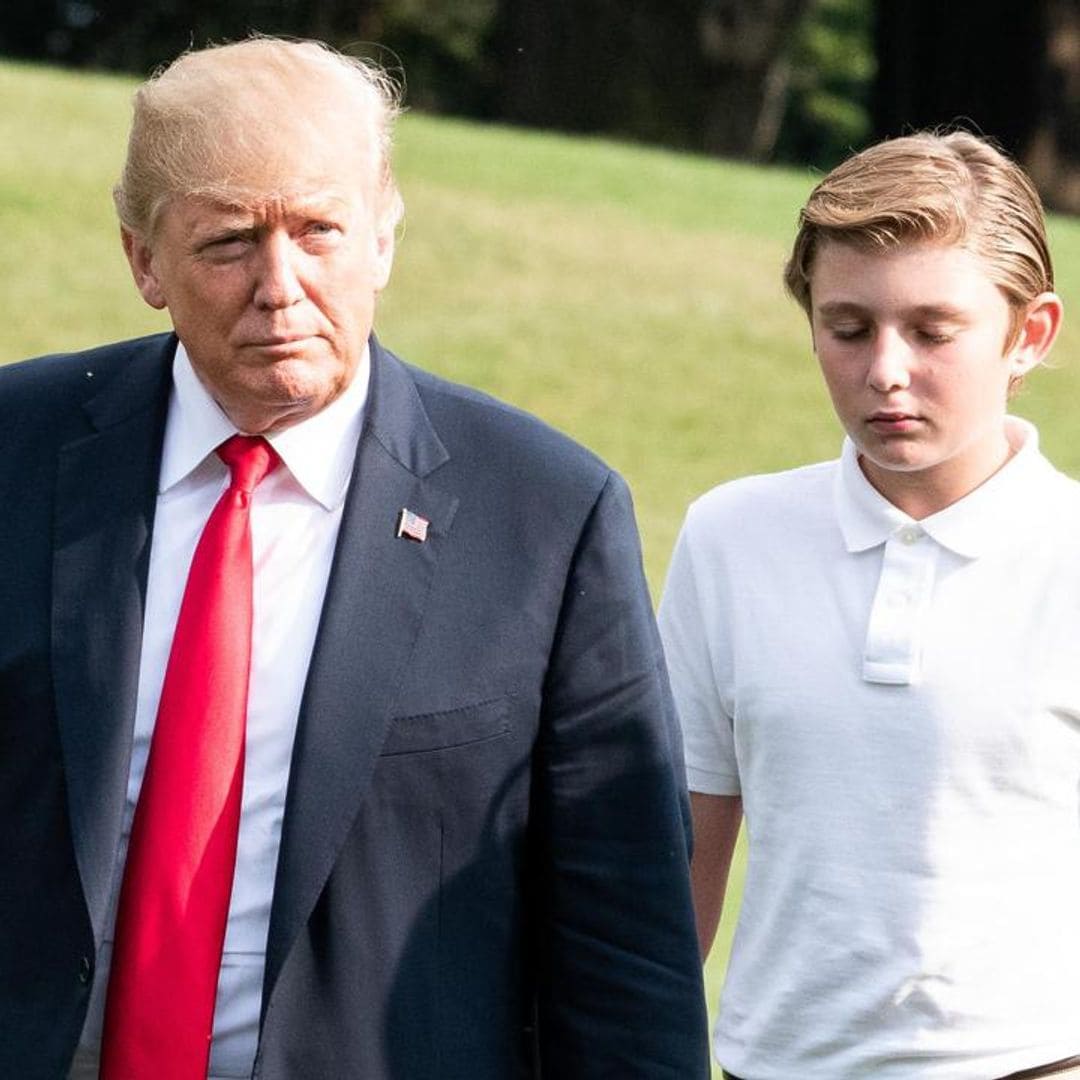 Donald Trump opens up about his relationship with 17-year-old son Barron