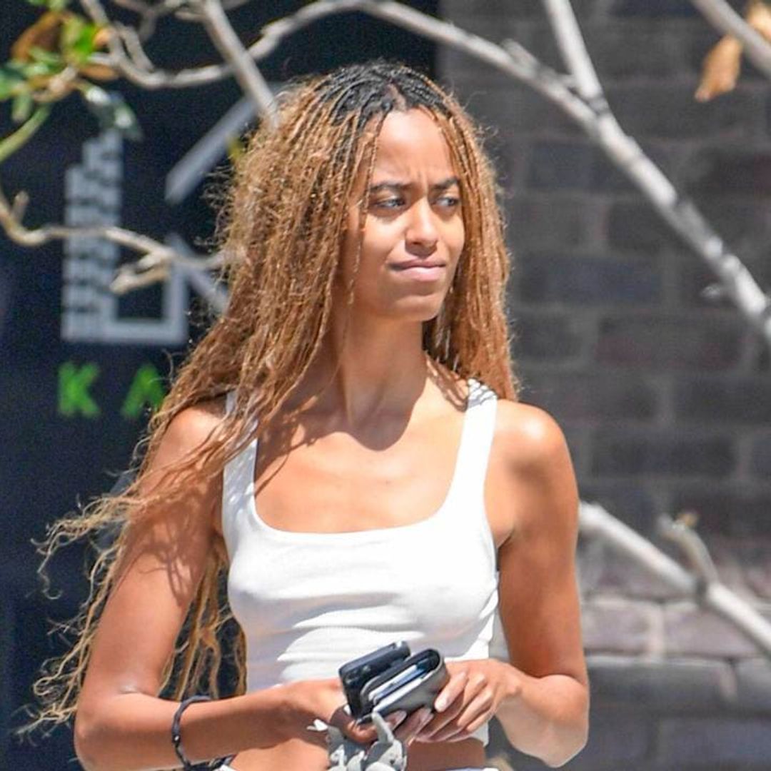 Malia Obama looks just like her parents at a spa day in Los Angeles