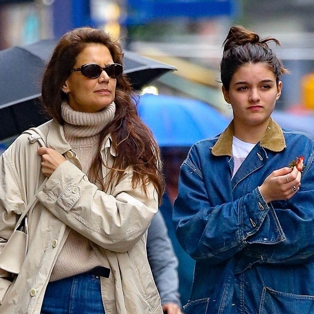 Katie Holmes makes rare comment defending her daughter Suri Cruise from 'false' claims
