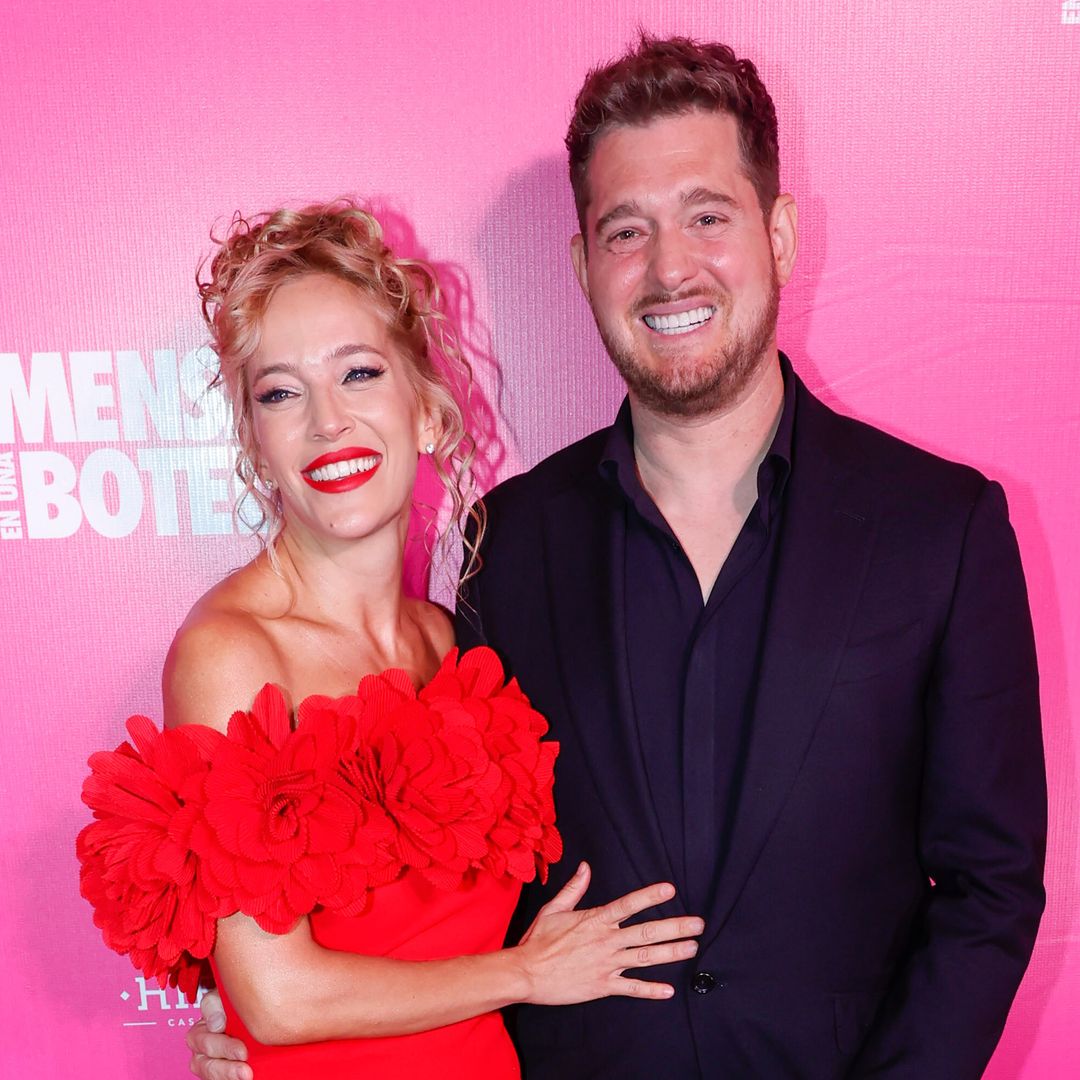 Michael Bublé proudly beams with love at Luisana Lopilato's big night 