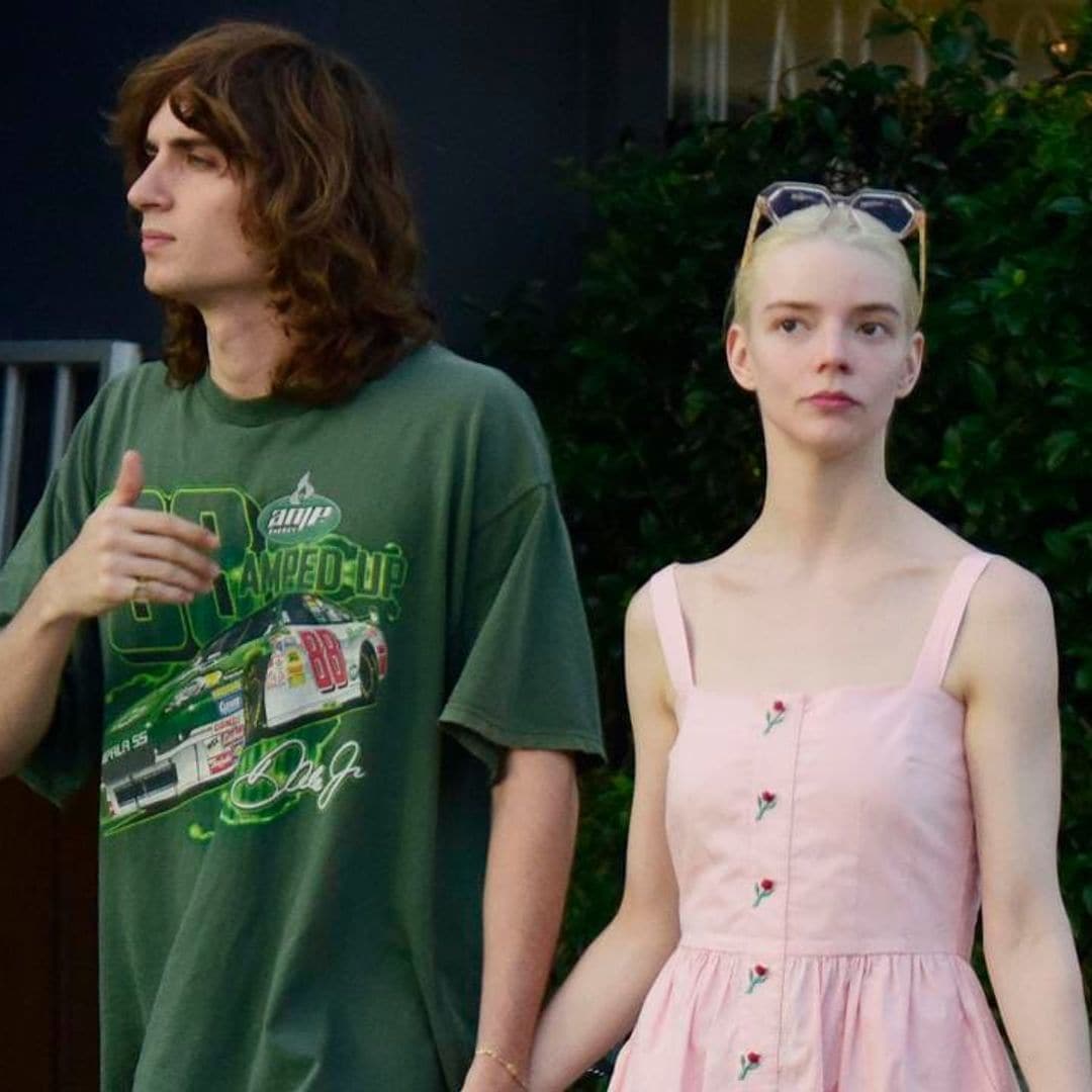 Anya Taylor-Joy introduces her husband to Jenna Ortega and Rosalia at Paris Fashion Week: ‘Mi marido’