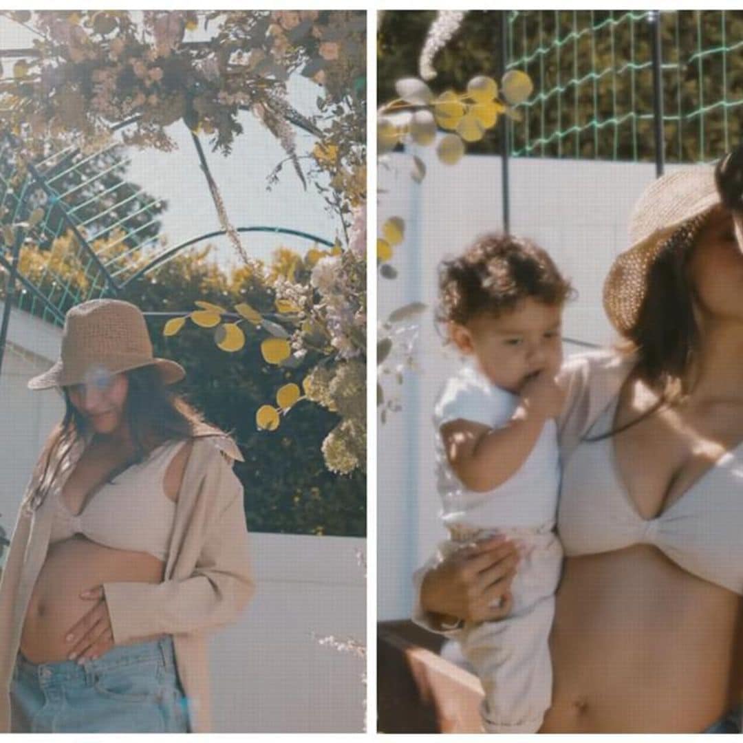 Desi Perkins announces she’s pregnant with second child following fertility struggles