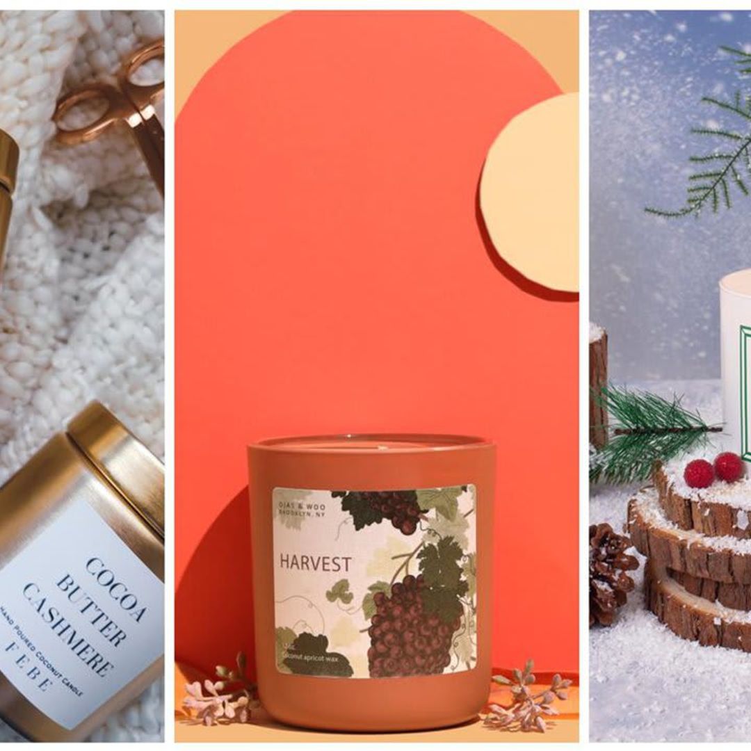Our curated selection of candles to make your home smell like the Holidays