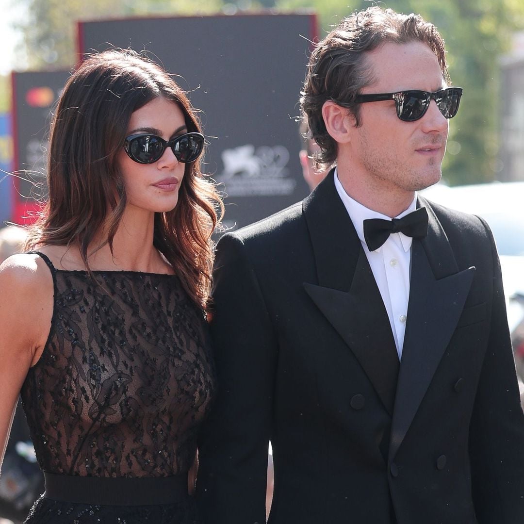 Kaia Gerber goes red-carpet official with Lewis Pullman in Venice