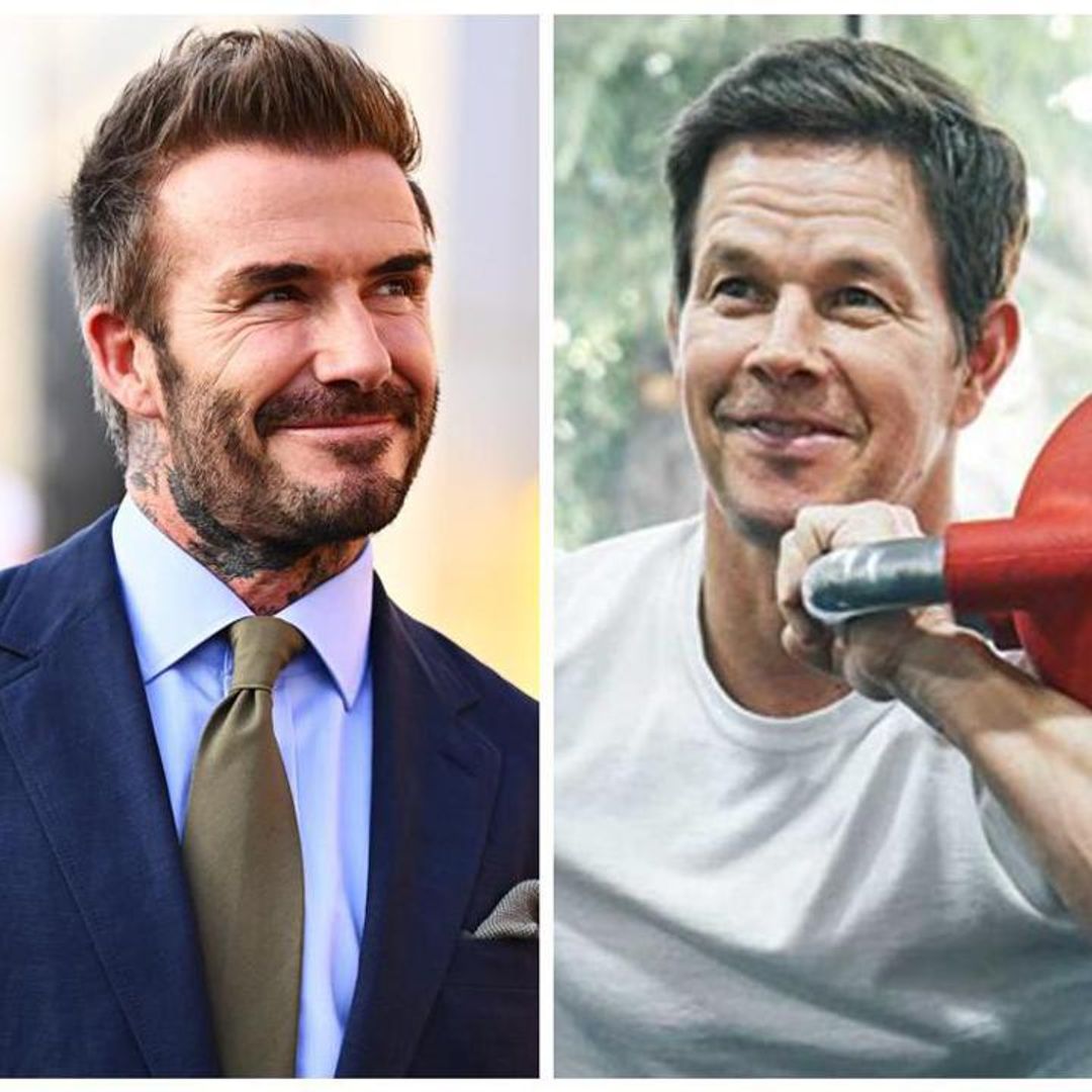 How David Beckham got back into training with the help of Mark Wahlberg