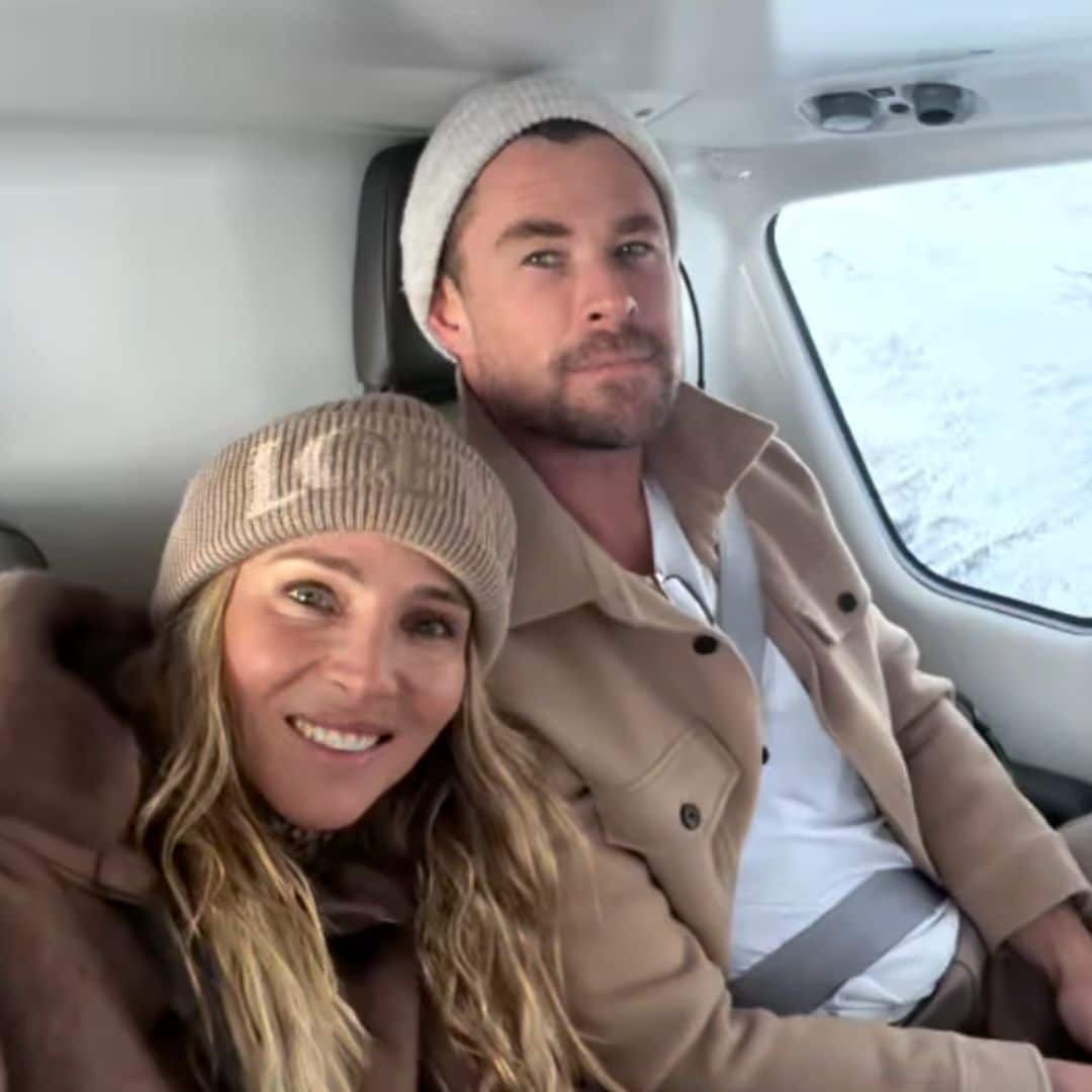 Inside Chris Hemsworth and Elsa Pataky’s alpine family vacation: Impressive ski tricks by their kids