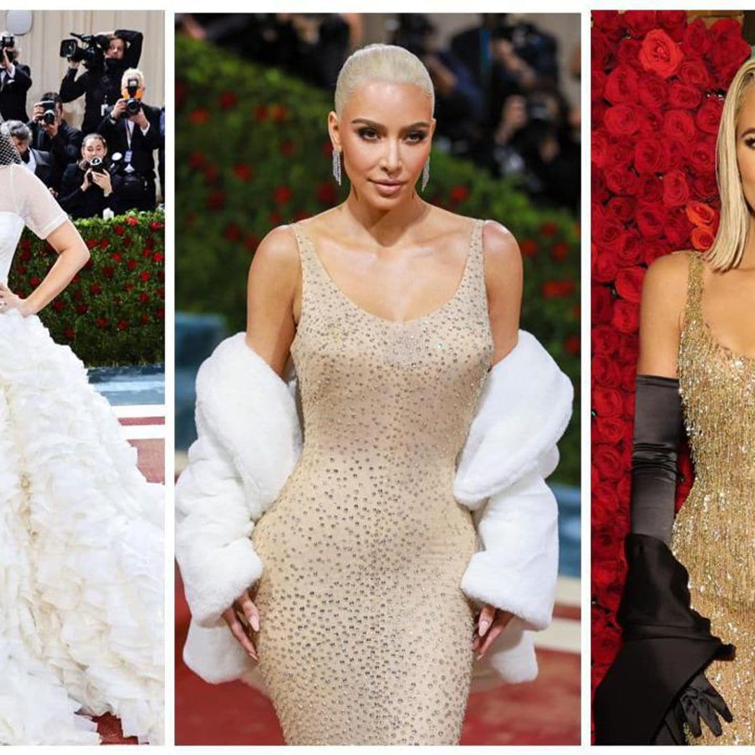 Kim and the rest of the Kardashian/Jenner clan close out the Met Gala 2022 red carpet