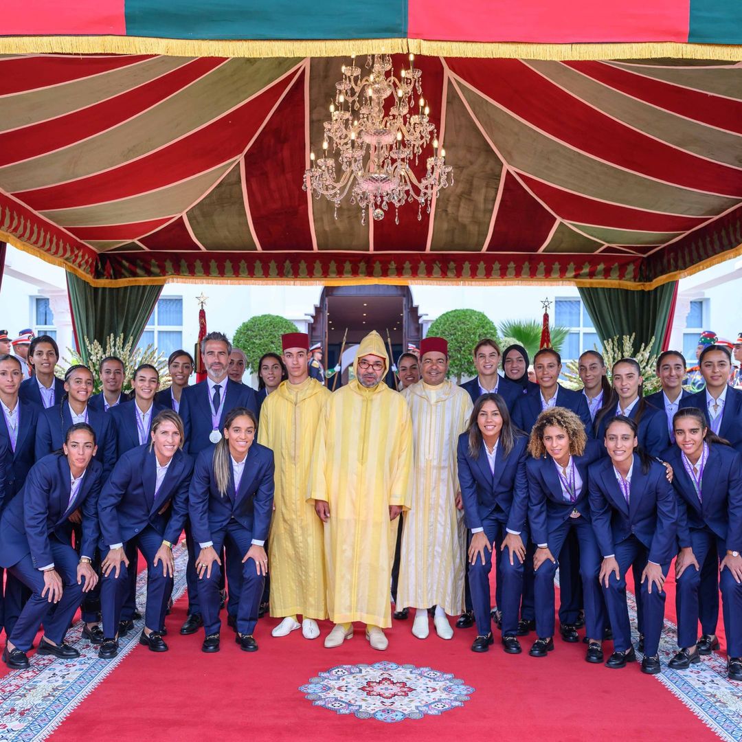 Morocco's King Celebrates 26 Years on the Throne with the Atlas Lionesses and Jorge Vilda