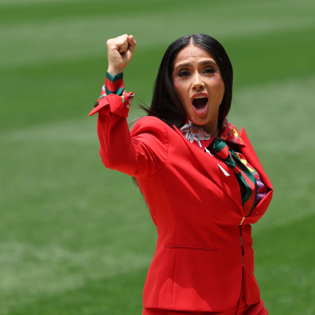 "Long live football!” is what Salma declared at the opening ceremony of FIFA World Cup 2026 in Mexico City