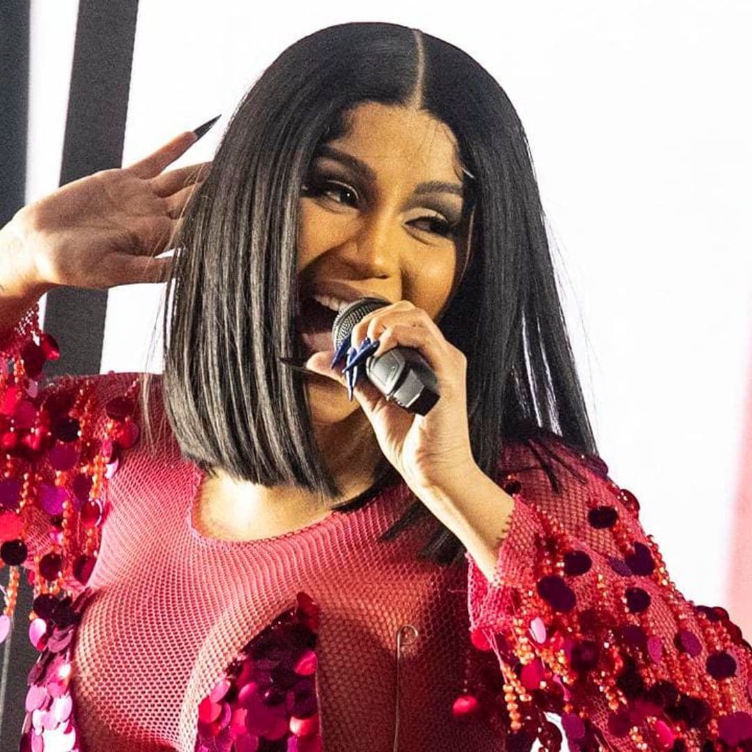 Cardi B gets first face tattoo in red ink: Is this a new trend?
