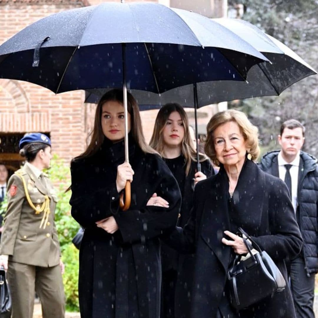 Queen Sofia’s grandchildren, her greatest support at Irene’s farewell