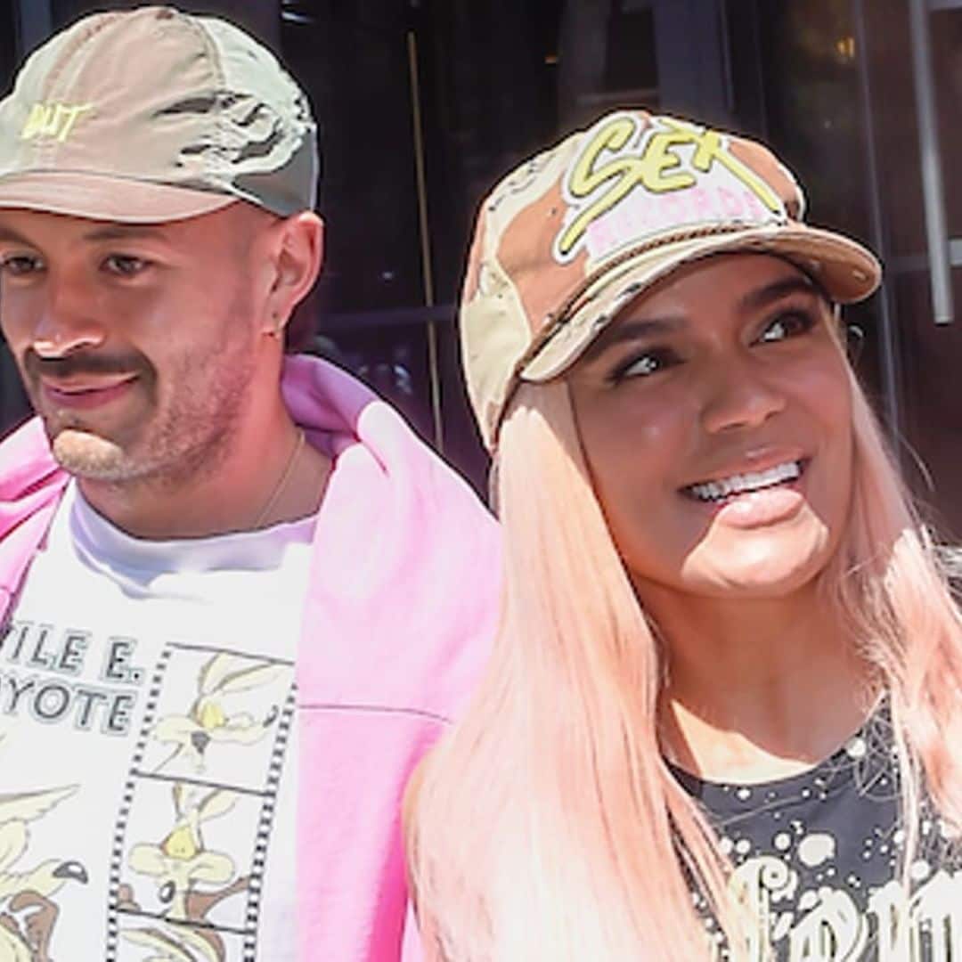 Karol G continues sharing clothes with her boyfriend Feid: Who wore it best?