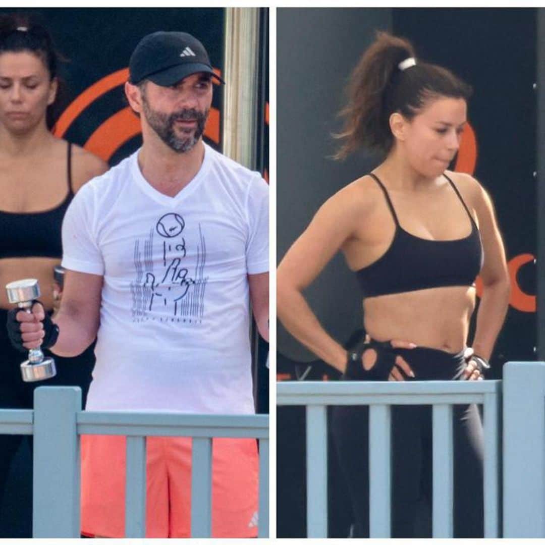Eva Longoria and José Bastón are couple goals during intense workout session