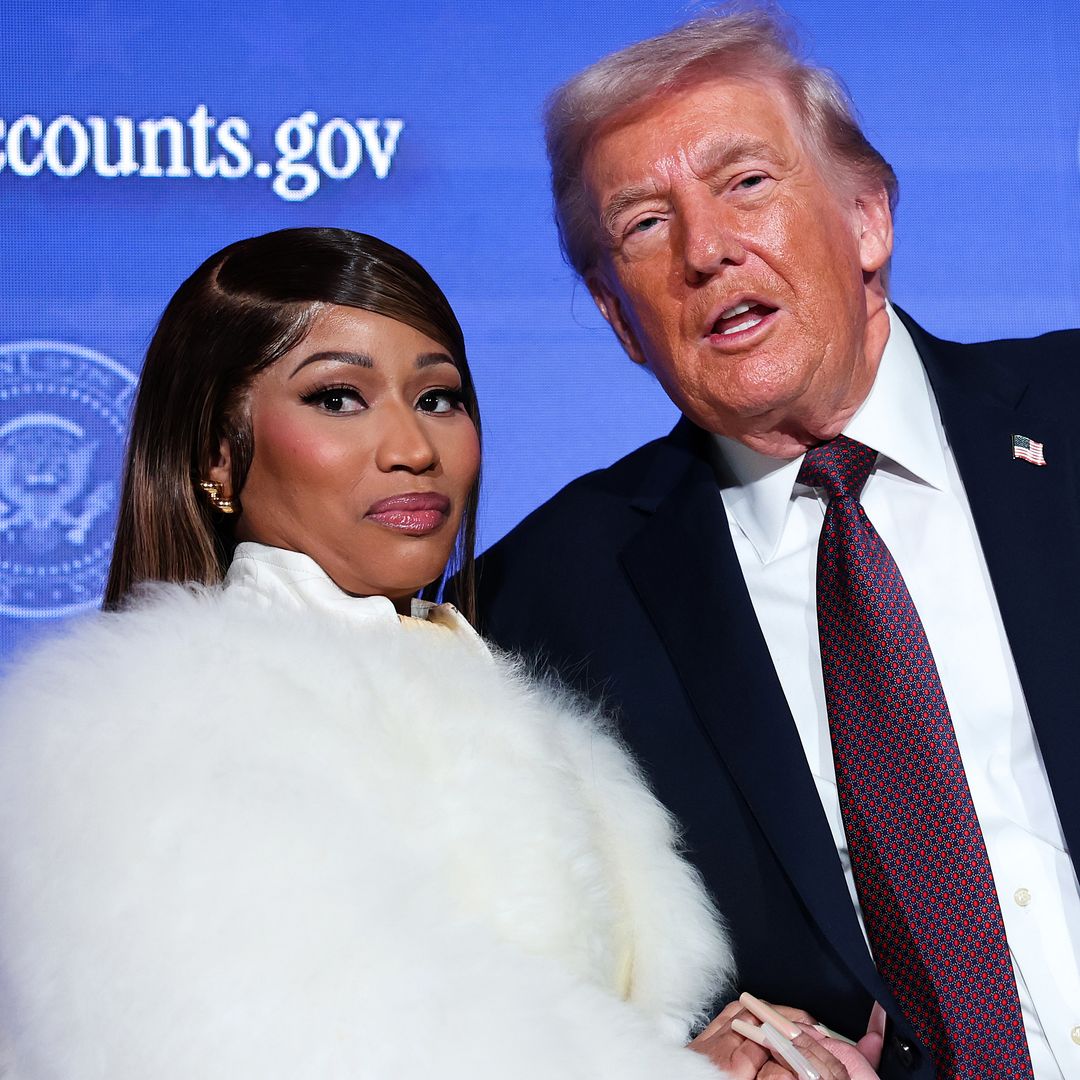 Nicki Minaj joins Donald Trump on stage: 'I have the utmost respect and admiration'