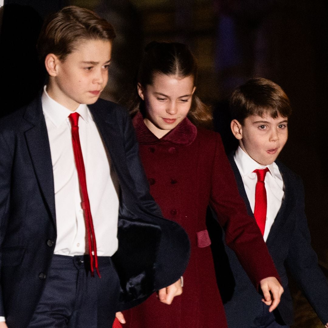 Prince George, Princess Charlotte and Prince Louis visit set of HBO TV series with mom and dad
