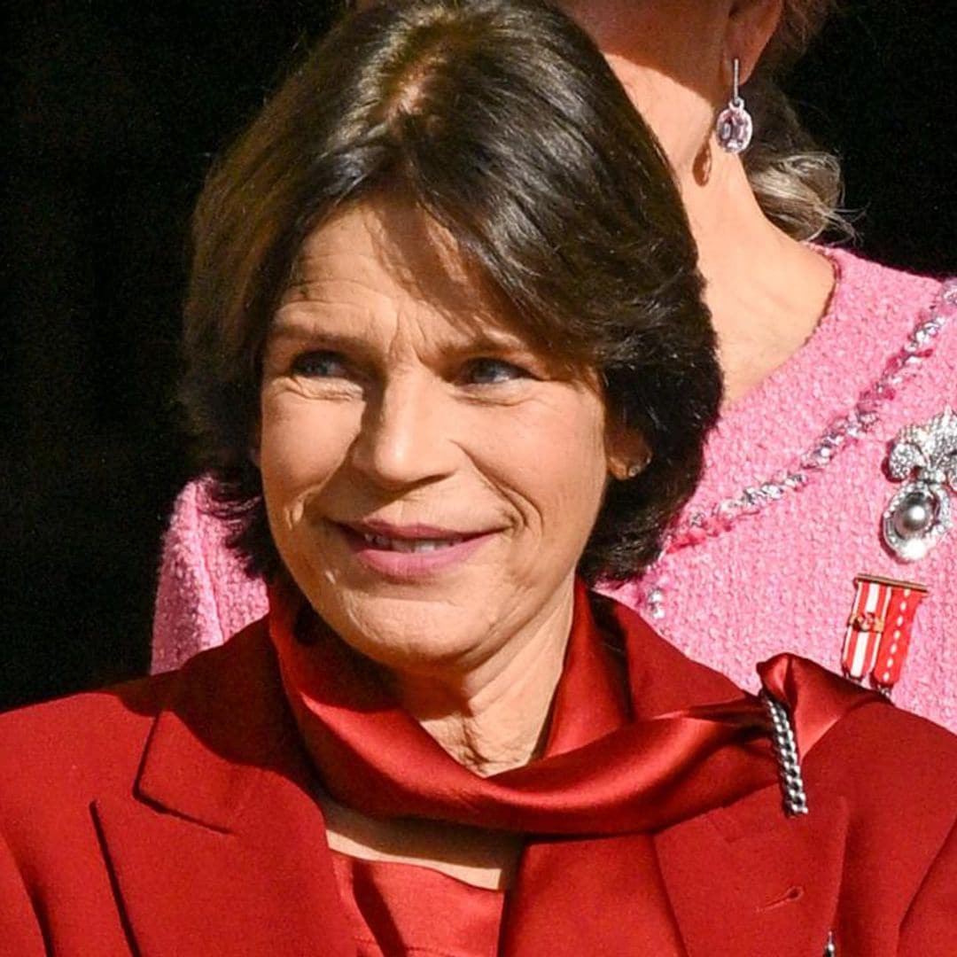 Princess Stephanie of Monaco welcomes first grandchild