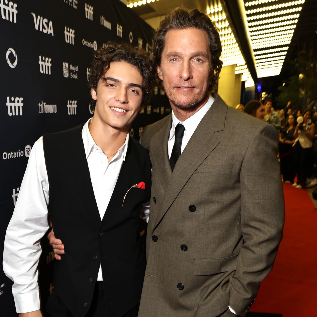 Levi McConaughey and Matthew McConaughey attend the Toronto International Film Festival